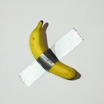 Maurizio Cattelan Comedian (2019)