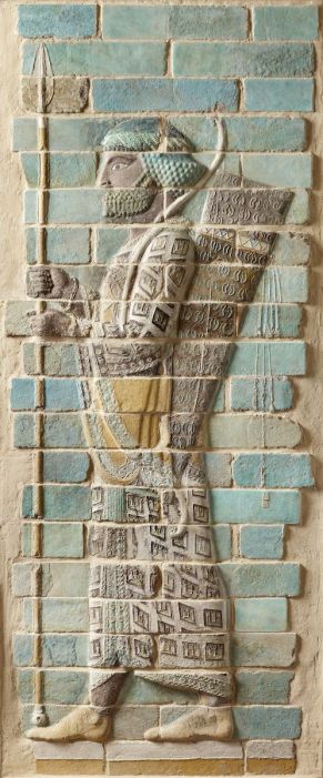 Panel from the Frieze of Archers, Persia, 522–486 BCE
