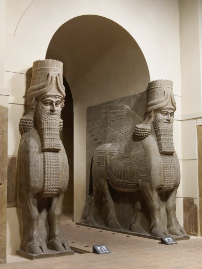 Winged bulls of Khorsabad, Assyrian, 713–705 BCE